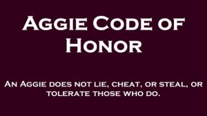 Aggie Code of Honor